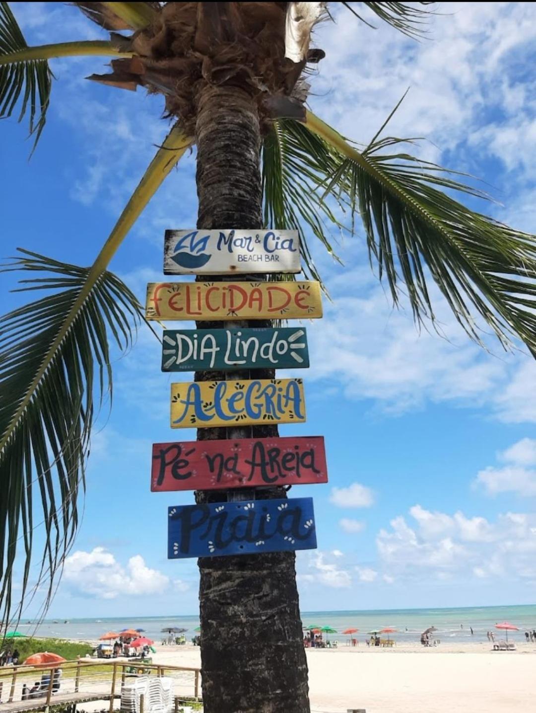 Msflats Paripueira Praia Wifi Ar Cozinha E Varanda Nascente C Rede Zewnętrze zdjęcie