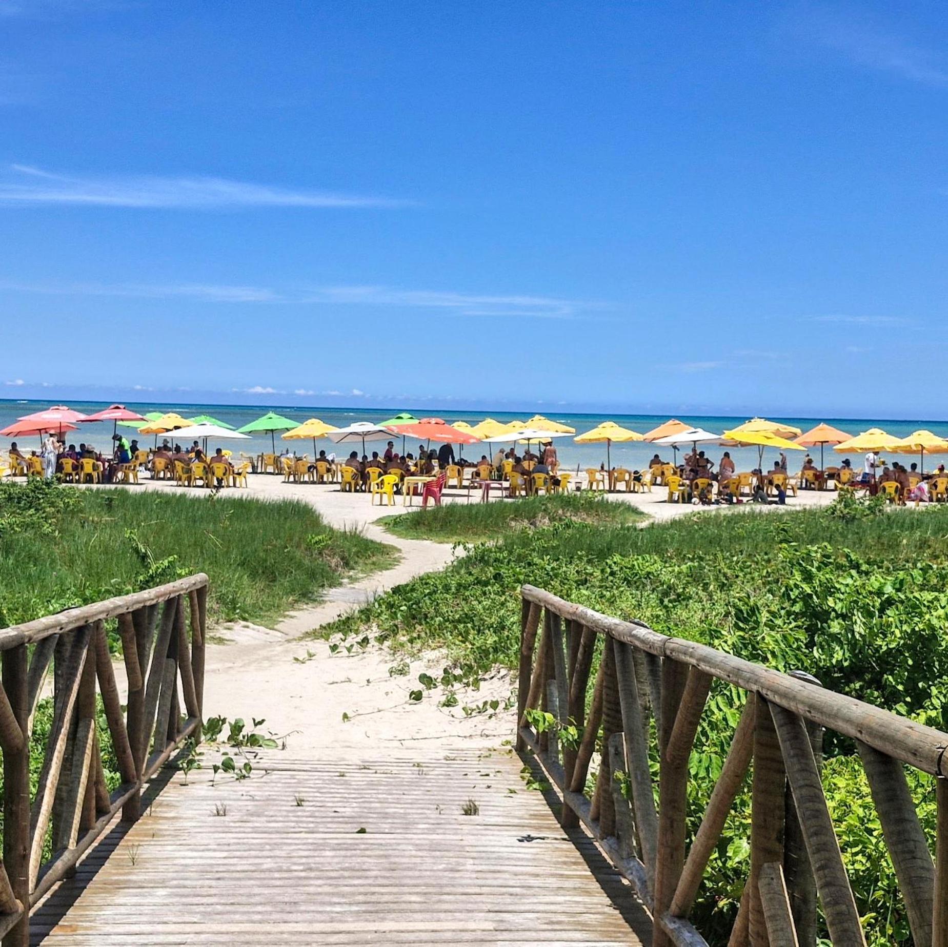 Msflats Paripueira Praia Wifi Ar Cozinha E Varanda Nascente C Rede Zewnętrze zdjęcie